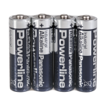 Set of 4 pcs. of alcaline batteries
